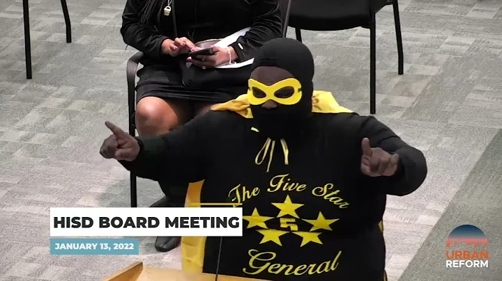 Activist Gerry Monroe's testimony from Houston ISD...