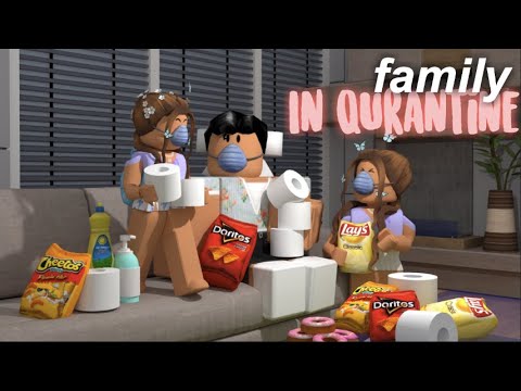 We Are In Quarantine Roblox Bloxburg Roleplay Youtube