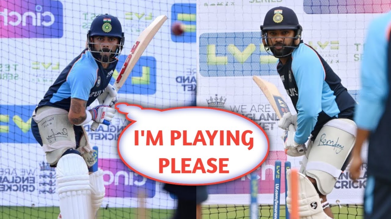 Virat Kohli Is Fit And Practice With Rohit Sharma Ahead IND vs ENG 2nd ...