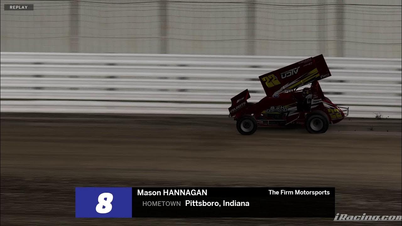 Apex Auto Glass 410 Sprint Car Season Opener The Firm Motorsports iRacing YouTube