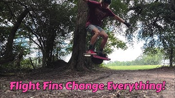 First Time Shredding Flight Fins! Onewheel XR Billy Shredder