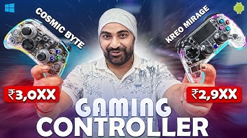 Best Gaming Controller 2024 for PC & PS 5 | Cosmic Byte Stellaris Vs Kreo Mirage