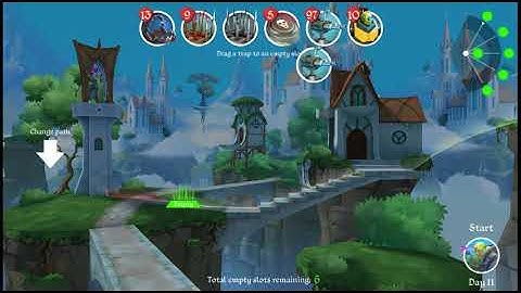 Tiny archers game Lily Hard mode day 11