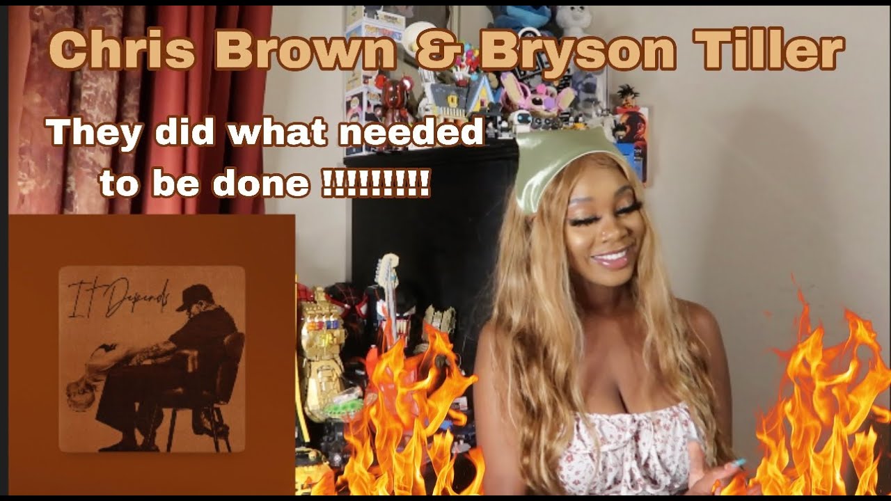 Chris Brown - It Depends ft. Bryson Tiller | REACTION!!!!