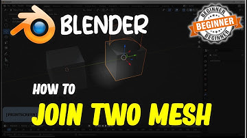 Blender How To Join Two Meshes