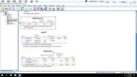 SPSS Multiple Regression and Regression Equation