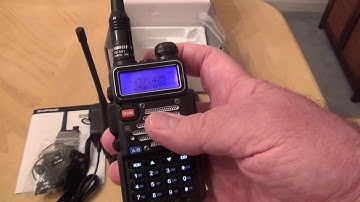 Baofeng/Radioddity UV-5RX3 Tri-Band - Unboxing