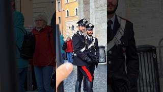 Surprised an Italian police officer 🇮🇹❤️ #carabinieri #Police #streetphotography #Italy Surprised an Italian police officer 🇮🇹❤️ #carabinieri #Police #streetphotography #Italy