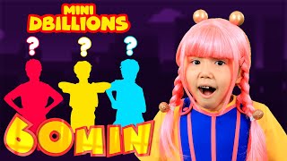 Me llamo con Mini D Billions | Mega Compilación | D Billions Canciones Infantiles