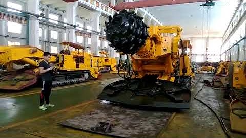 Remote control system  for roadheader Alpha Ind  Tech