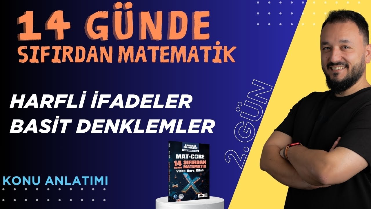 Mat Core Maths MAT-Core 14 Günde Sıfırdan Matematik | 2.Gün | Konu Anlatımı - YouTube