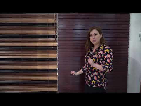 ხის ჰორიზონტალური ჟალუზი