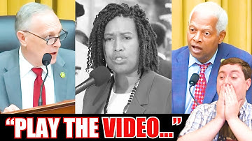 Andy Biggs SHUTS UP Hank Johnson, plays a video that makes him RUN FOR THE FOOR