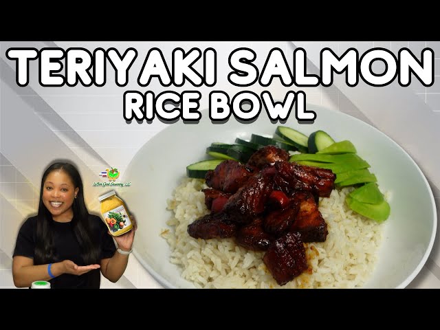Teriyaki Salmon Rice Bowls (Meal Prep) - fed by sab