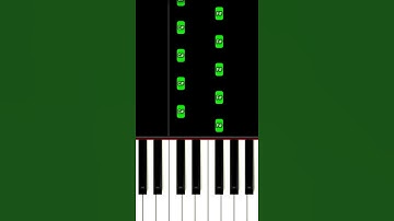 Thumbnail of Undertale OST: 085 - Fallen Down | EASY Piano Tutorial #Shorts