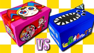 Digital Circus VS BanBan Mystery box opening | DIY Secret boxes | All bosses surprise!