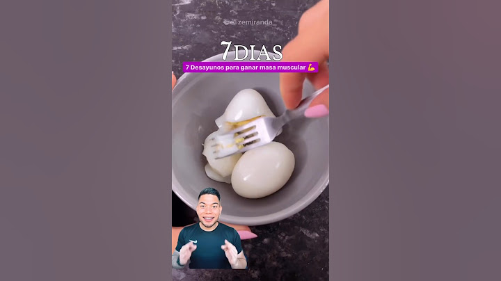 7 Desayuno para ganar masa muscular 💪🏼