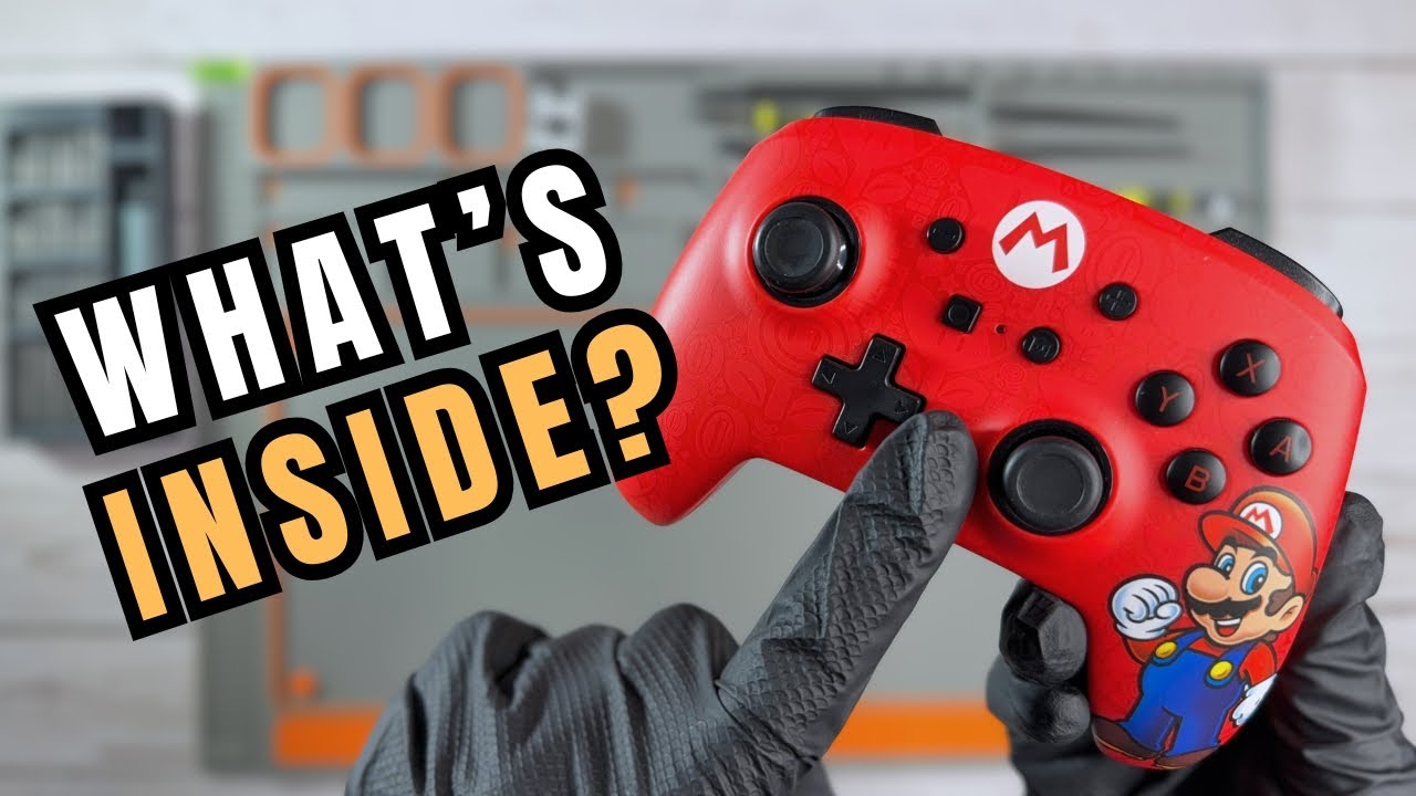 Ever Wondered What’s Inside a Switch Pro Controller? (Full Disassembly)