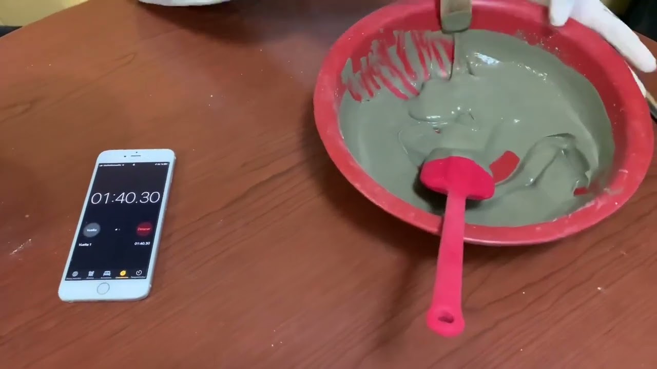 Metodolog a Experimental Relaci n Agua Cemento YouTube