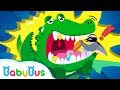 ❤ Wild Animals: Crocodile & The Bird | Learn Animals | Nursery Rhymes | Kids Songs | BabyBus