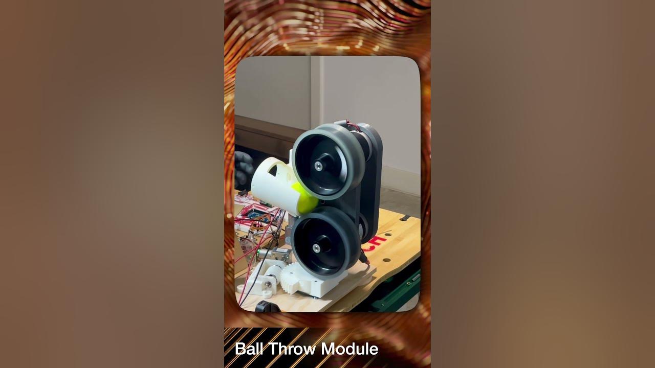 Part 7c - Ball Throw - Tennis Ball Machine - DIY Build - YouTube