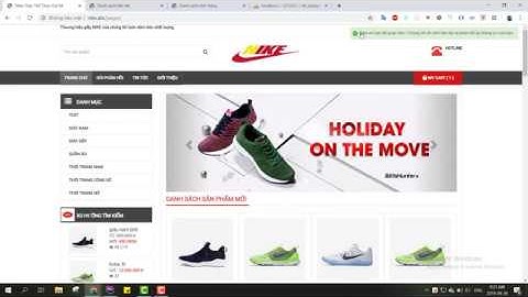 [Đồ án website ]Hướng dẫn đọc hiểu source code website bán giày -  ứng dụng đồ án PHP MySql 2020