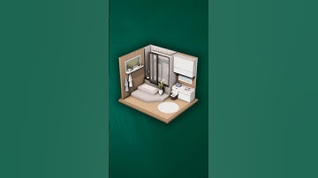Bathroom BASE GAME ideas The Sims 4 tips and tricks #thesims4 #sims4 #thesims
