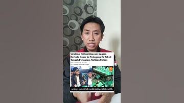Netizen Geram Gus Miftah Hina Penjual Es Teh #shorts