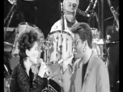 George Michael With Queen And Lisa Stansfield Onstage These Are The Days Of Our Lives