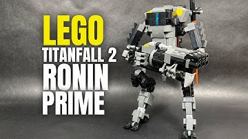 Lego Titanfall 2 Ronin Prime Sword Titan - Build and design Talk