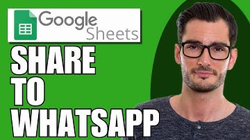 How To Share Google Sheet To Whatsapp