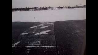 Посадка Салехард-Ноябрьск 17.03.2013 в 14:25 CRJ200