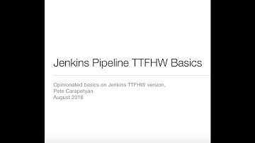Jenkins Pipeline Video Tutorial