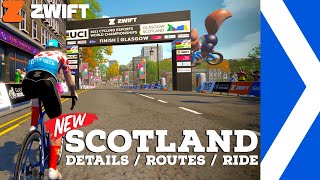 ZWIFT Scotland World: Routes // Details // Full Ride-Through 🚲🏴󠁧󠁢󠁳󠁣󠁴󠁿