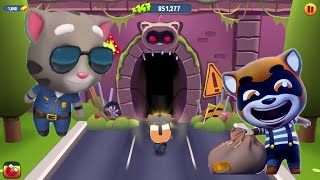 Talking Tom D Run - Episode 64 Join Officer Tom For An Intense Gameplay Experience