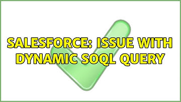 Salesforce: Issue with dynamic SOQL Query (2 Solutions!!)