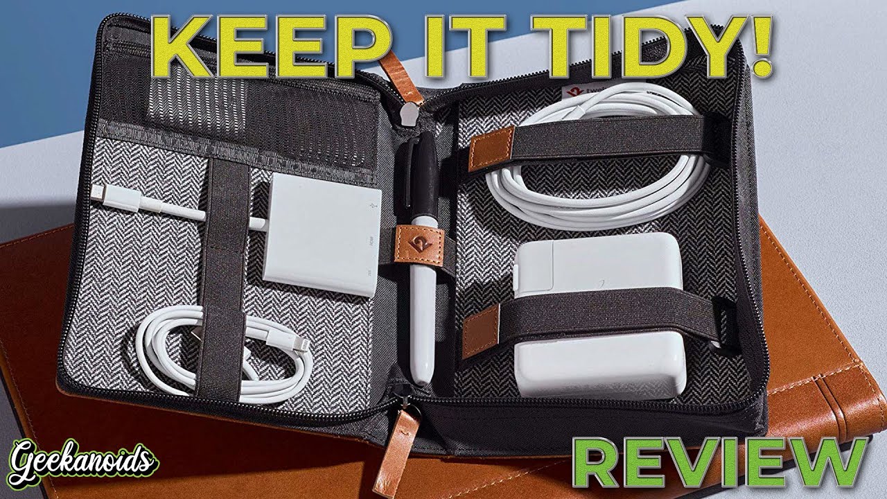 Twelve South Journal CaddySack Travel Organiser Review - YouTube