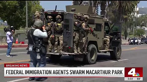 Newsom: ‘Polluted heart' of Trump sent federal agents to LA on wildfire anniversary