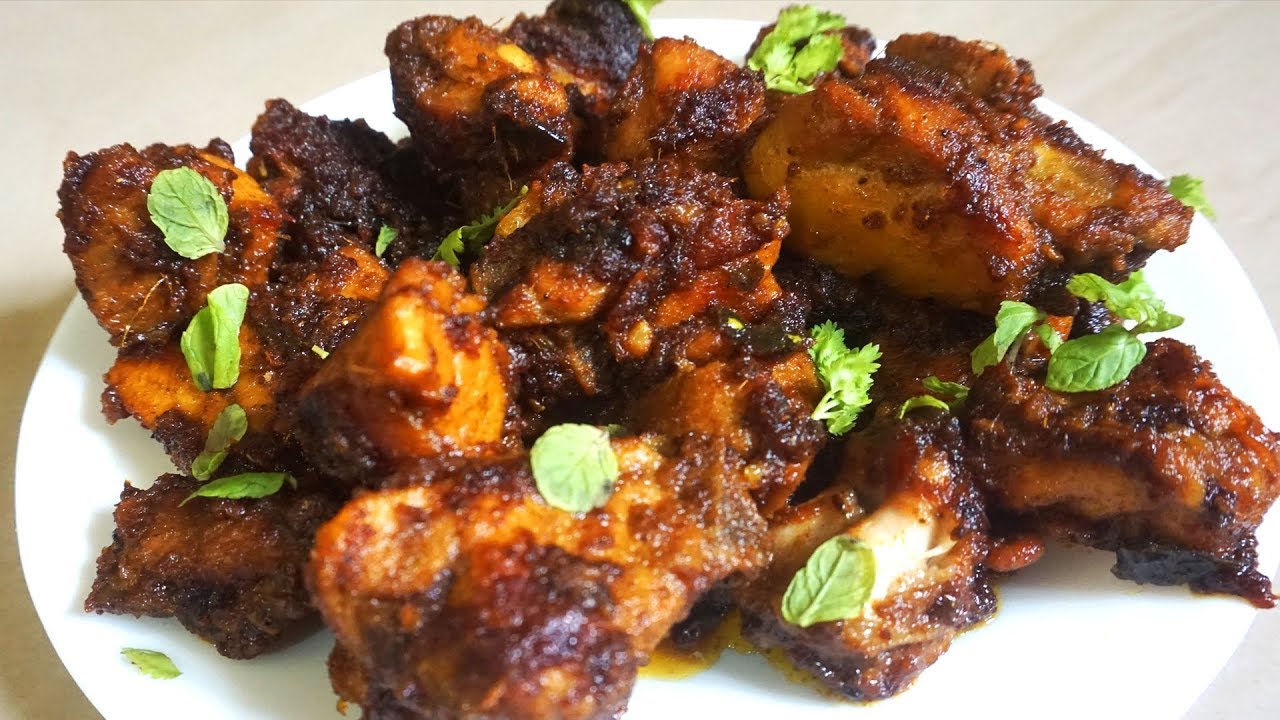 Chicken Dry Fry Recipe
