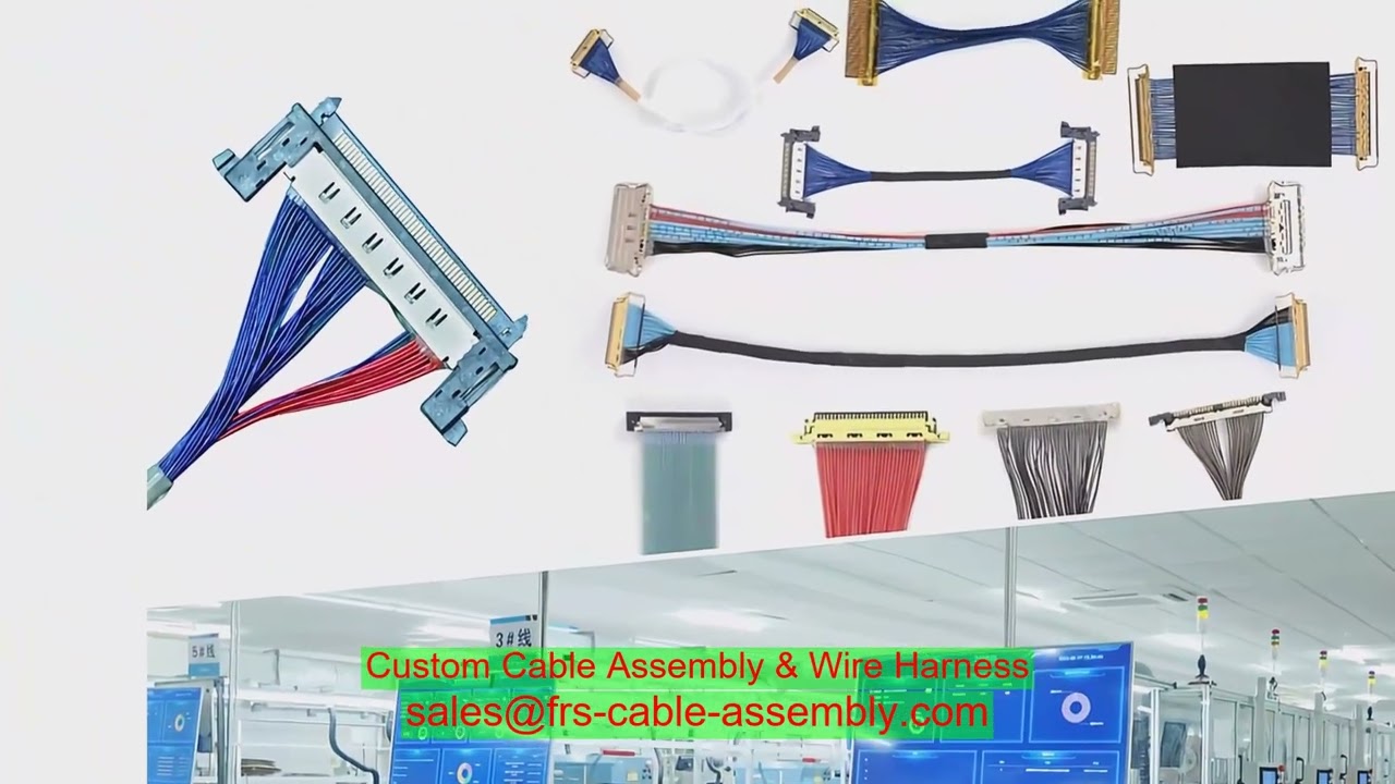 Robotics high-flex USB-C high-speed cable assembly | CoaXPress 3.0  Hirose  double-shield shield  Si