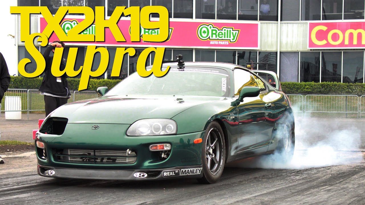 2JZ at TX2K19 | Supras on the Dragstrip