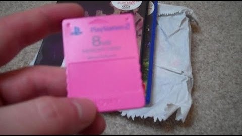 PS2 Video Game Pick Ups & An Official Pink PS2 Memory Card 26/6/13