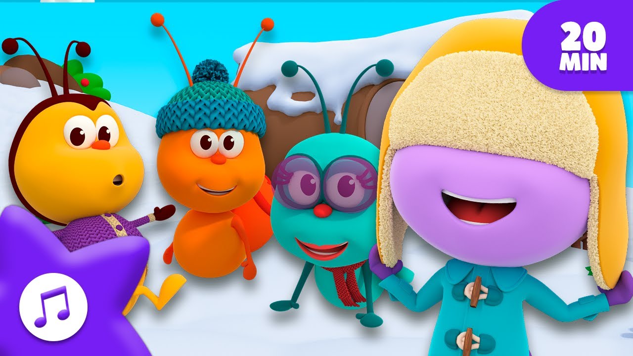 Winter is Here! 🌨️ | Learn to Stay Warm with Boogie Bugs - Kids Songs ...