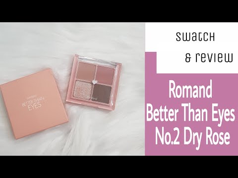 [SWATCH+REVIEW]ROMAND BETTER THAN EYES NO.2|By Thư