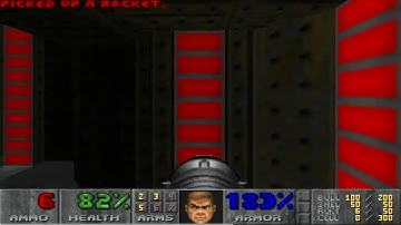 [Doom 2] Scythe X map05 "Long range teleport" UV speed 19s