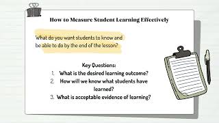 PPS 561: Chapter 7, Measuring Student Learning and Behavior Change