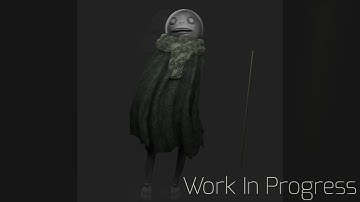 Emil from NieR (3Ds Max | Unreal Engine 4 | Work In Progress)