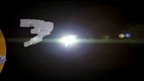 After effect Spaceship test.