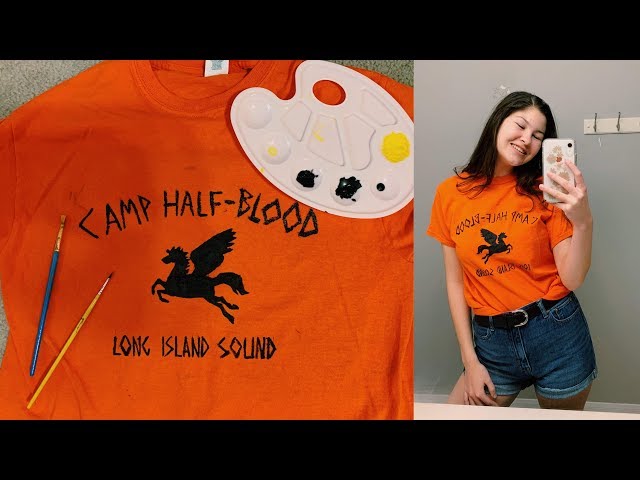 Camp Half Blood Shirt Percy Jackson Costume Percy Jackson Shirt