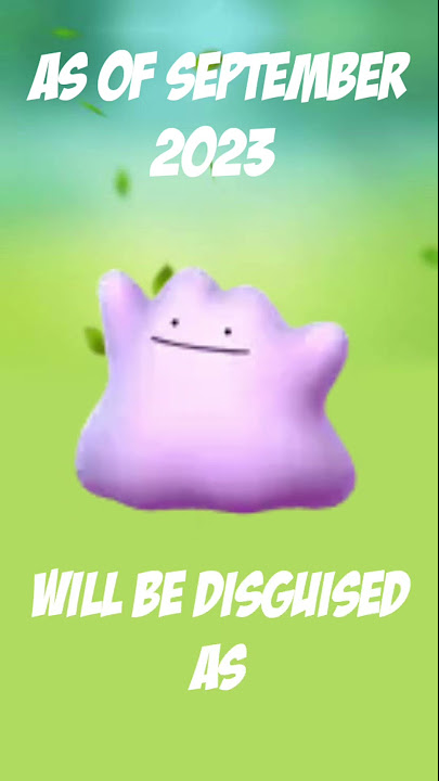 How To Catch Ditto In Pokémon Go For September 2023! 